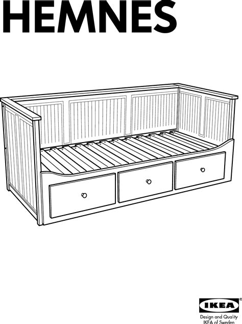 hemnes day bed ikea instructions.